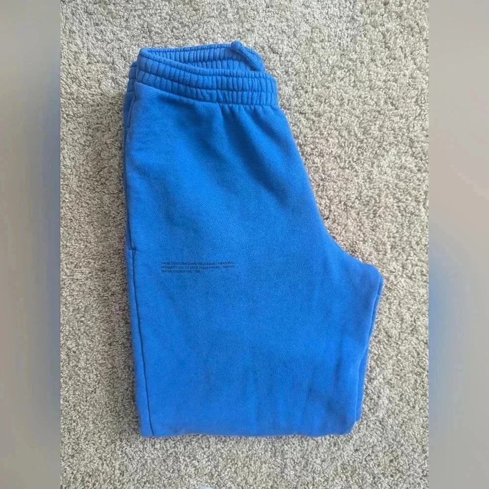 Pangaia 365 blue tracksuit sweatpants